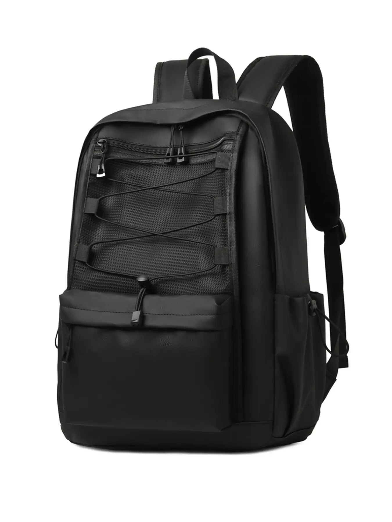 Functional Backpack, Student Commuter Laptop Bag, College Laptop Backpack, Men's Simple Business Backpack, Business Style Backpack, Multi-Layer Storage, Daily Travel Bag, University Bookbag, Backpack For Laptop, Computer Backpack