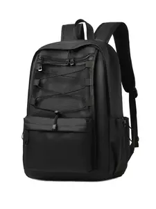 Functional Backpack, Student Commuter Laptop Bag, College Laptop Backpack, Men's Simple Business Backpack, Business Style Backpack, Multi-Layer Storage, Daily Travel Bag, University Bookbag