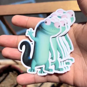 Lizard Lizard Lizard sticker
