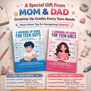 Bedside Books for Teen Boys and Girls | A Guide to Emotional Growth, Mental Wellness, and Healthy Puberty Development | A M