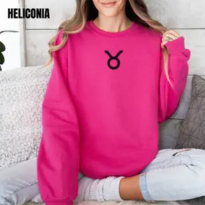 2X, 3X, 4X Zodiac Sign Sweatshirt/ Cute Zodiac sweater