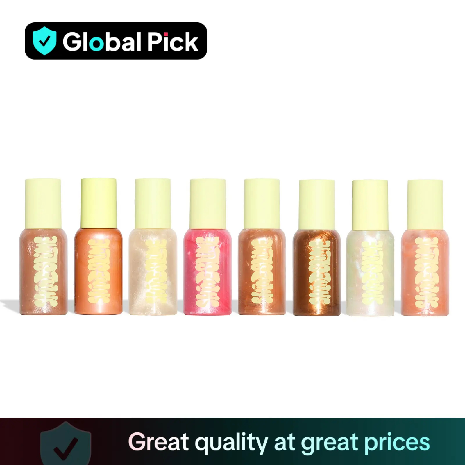 Made by Mitchell Long Lasting Body Glitter Gel, Shimmering Body Glitter Gel, Body Makeup for Women & Girls, Cosmetic Product for Daily Use