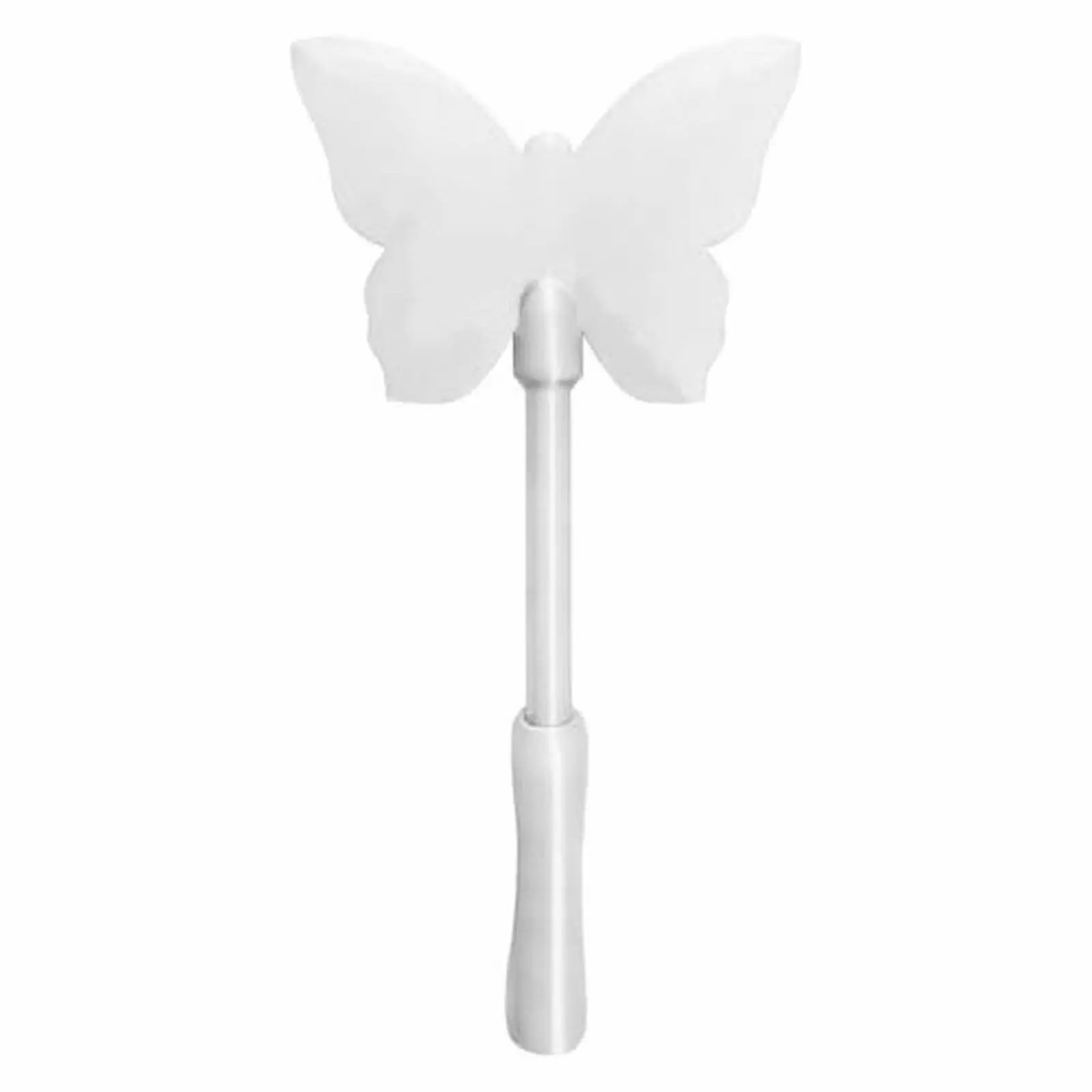 Butterfly style in white