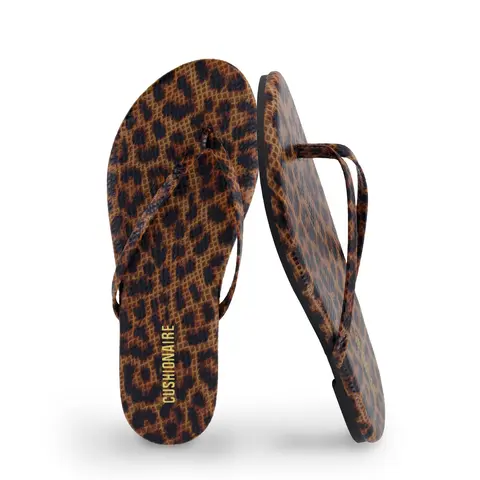Cushionaire Cruise Lightweight Flip Flops For Women | Beach Sandals With Flexible Slip On Design | Lightweight Summer Flip Flops For Everyday Outfits