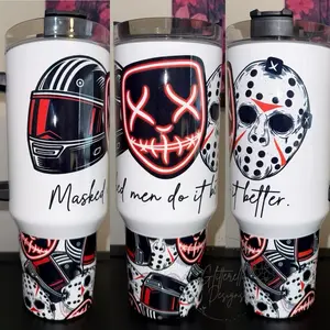 “Masked Men Do It Better” 40oz Tumbler Booktok