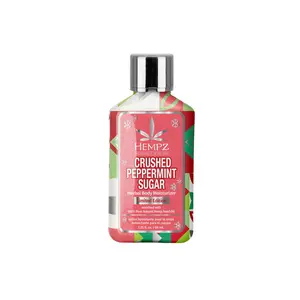Travel-Size Crushed Peppermint Sugar Herbal Body Moisturizer