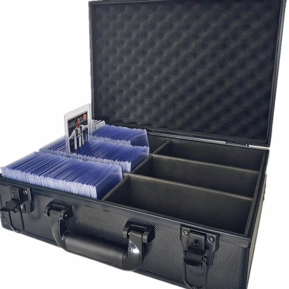 Card toploader safe