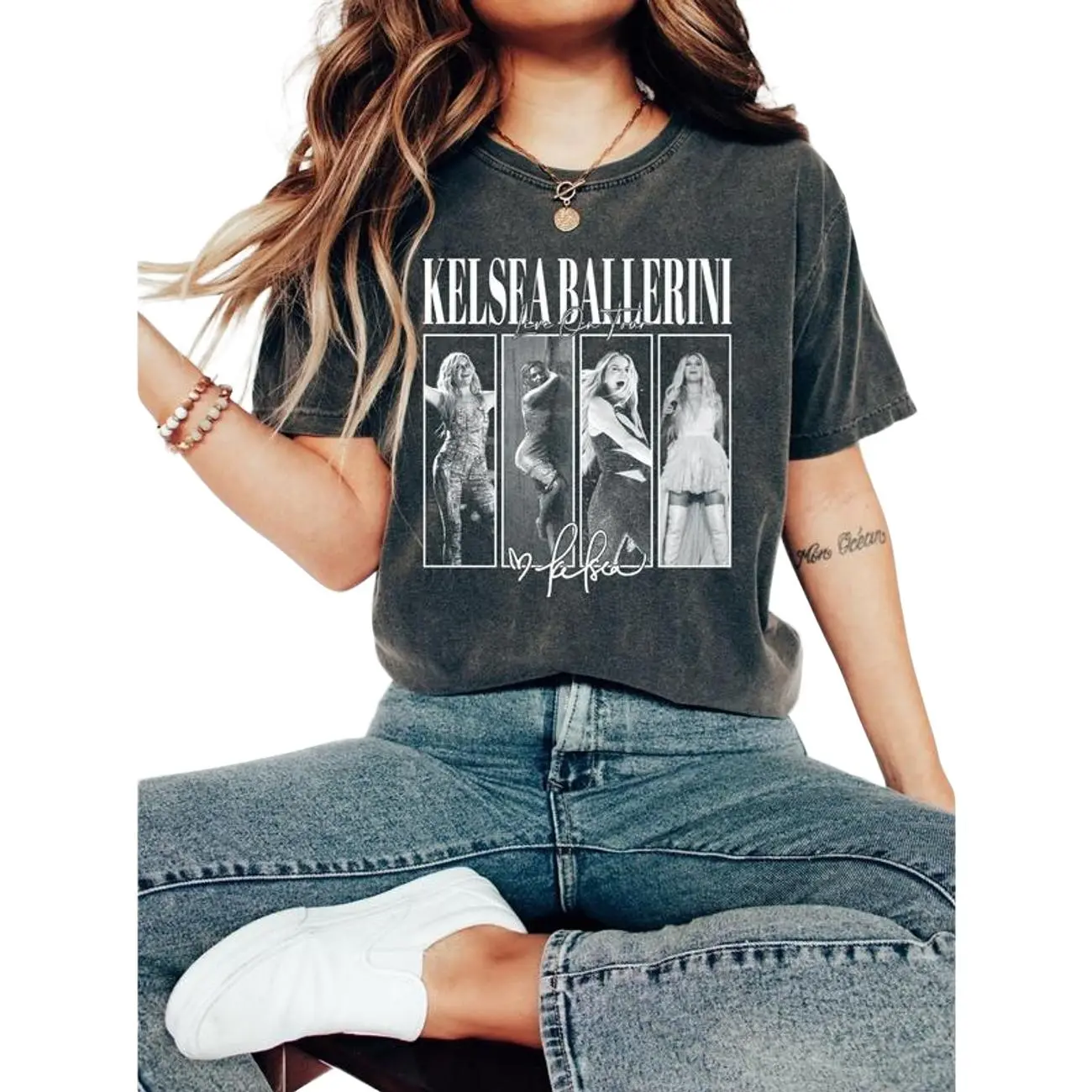 Vintage Kelsea Ballerini T-shirt Kelsea Ballerini Live On Tour 2025 Sweatshirt Kelsea Ballerini Merch Kelsea Ballerini Graphic Bootleg Tee Gift For Fans Men Women