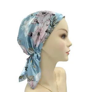 Pretty Print Pre-tied Chemo Scarf
