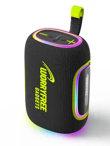 65W Wireless Portable Waterproof Bluetooth Streaming Speaker with Stereo Audio and RGB Lights