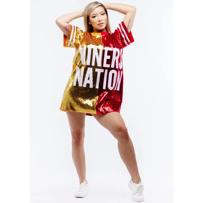 Boston Basketball Sequin Jersey Dress - TikTok Shop