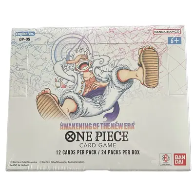 op05 booster box english One Piece TCG OP-05 - Get ready to experience epic challenges and create new stories with the One Piece Card Game Awakening New Era OP One Piece Card Game Booster