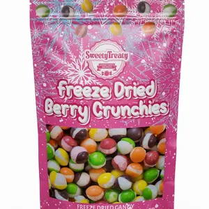 SweetyTreatyCo Berry Crunchie Candy - Freeze Dried Snack - Bonbon Freeze Dried Candy - Chewy Crunchy - Sweet & Sour - TikTok Viral Air Bites