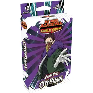 My Hero Academia Collectible Card Game Series 5: Clash Deck Overhaul - Ready to Play Out of The Box, 51 Card Deck & Playmat, MHA