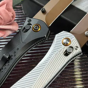 1pc 710 Outdoor Folding Knife,TextureHandle, High quality Fruit Knife, Essential Folding Knife forFamilies, with Back Clip, Portable Folding Design and SafeLock, Ideal Outdoor Gift for Christmas, Halloween,Valentine's Day, Labor Day