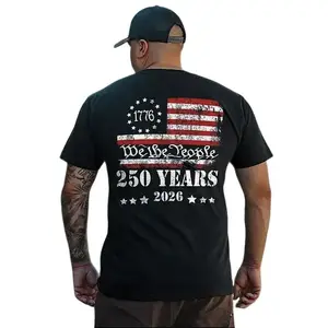 US 250 Years We The People Printed Men's T-shirt, Sweatshirt, Hoodie