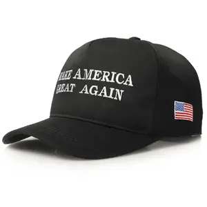 New Style “Make America Great Again” Embroidered Baseball Cap – Solid Color Snapback Hat – Adjustable Unisex Sun Protection Cap