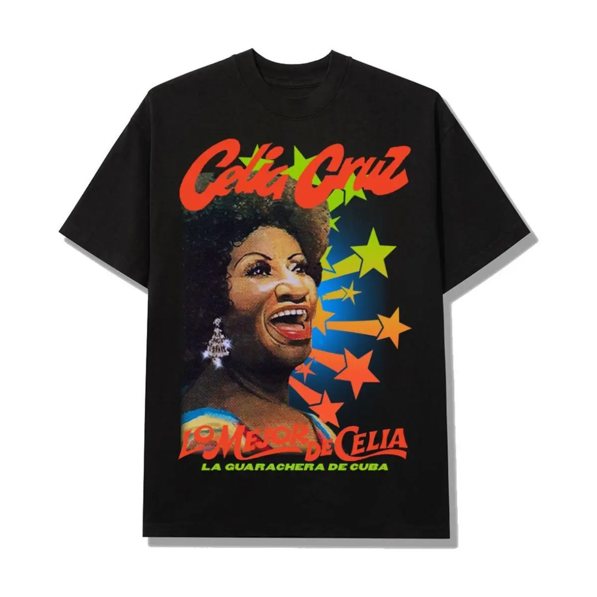 Celia Cruz Vintage Concert Style Tee, Salsa Queen Graphic Shirt for Latin Music Fans