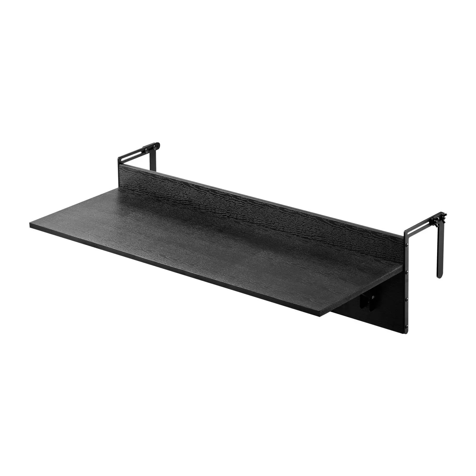 VEVOR Balcony Hanging Table 12 x 32 in Outdoor Patio Railing Bar Table Foldable VEVOR Balcony Hanging Table 12 x 32 in Outdoor Patio Railing Bar Table Foldable