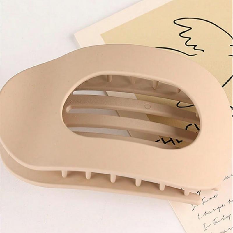 Solid Color Hair Clip, Fits Hairstyles forSchool, Gifts for Her, Casual Versatile HairAccessories for Women, MinimalistHeadwear Suitable for Thick Hair, Fashion HairAccessories for Party, Daily ClothingDecor, Ponytail Barrettes,Adjustable Clip