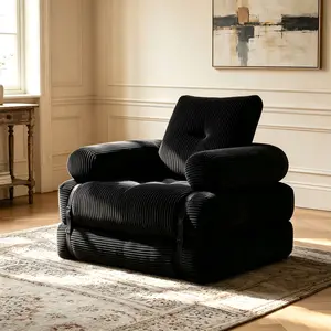 Comfortable floor sofa and casual bedroom chair, soft and pressure-free, suitable for living room, convertible, no installation required, comfortable and versatile. summergarden