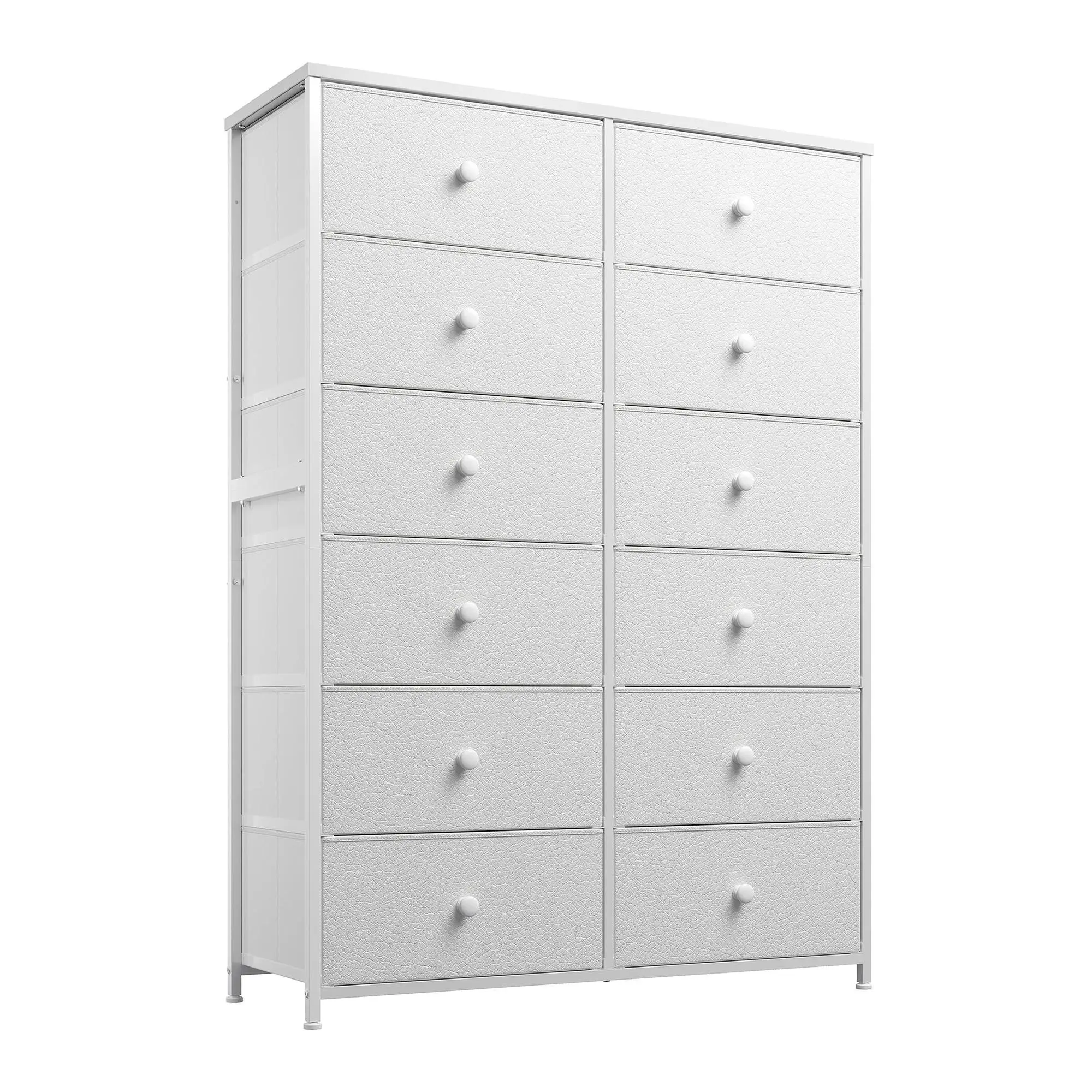 12 Drawer-White
