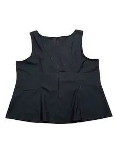 Top Sleeveless By Modcloth In Black, Size:2X