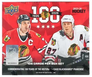 Trading Cards | Upper Deck | 2025-2026 Chicago Blackhawks Centennial | Mega Box