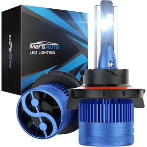 H13/9008 Bulbs, 60,000LM 1200% Ultra Bright, Plug and Play IP68 Waterproof Off-Road Lights, IP68 Waterproof, Pack of 2