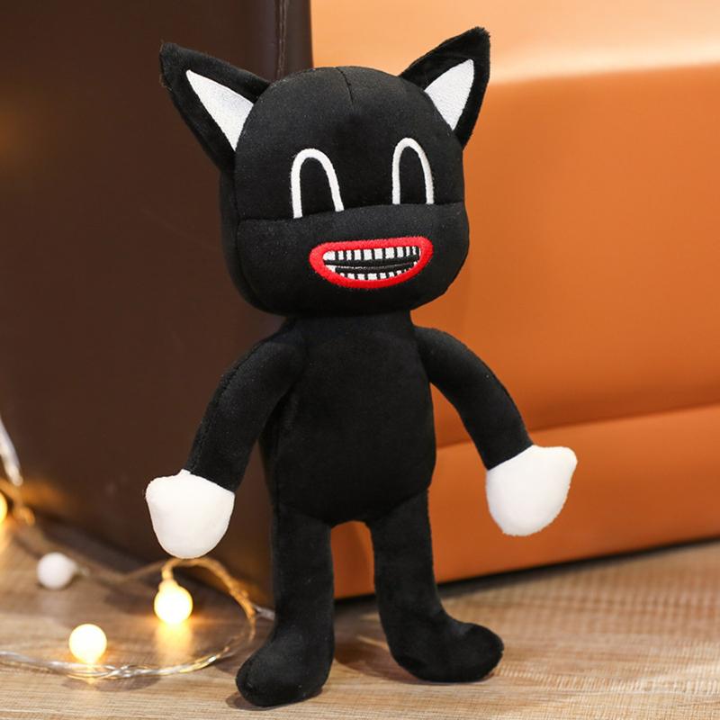 Siren Head Plush Toys Limbs Movable Double-Head Monster Cartoon Cat and Dog Doll, Plush Toys for Halloween and Christmas Party Birthday Gift