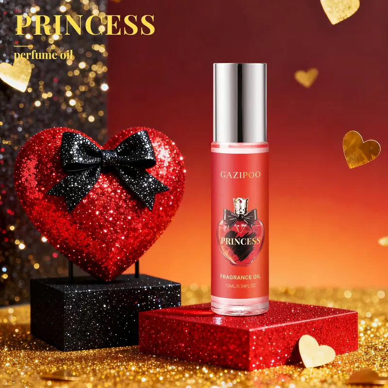Walking Princess Fragrance, Luxurious Floral Fruity Scent for Women, Floral Fruity Perfume, Sweet Almond Cherry and Rose Jasmine Notes