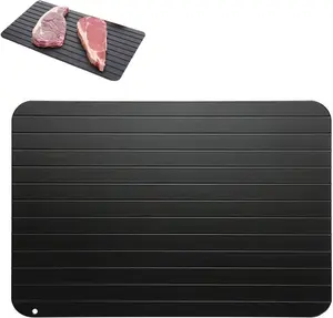Defrosting Tray for Frozen Meat - Dishwasher Safe Large Size Defroster Plate Thawing Tray