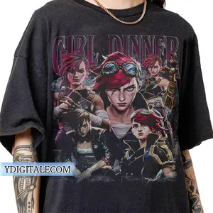 Vintage 90s Graphic Style Vi Arcane T-shirt Gift For Fan