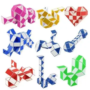 Montessori Early Education Tool, 5pcs Multi-Functional Magic Stick, DIY Puzzle Toy, Stress Relief, 100+ Shapes, Kids Learning Fun