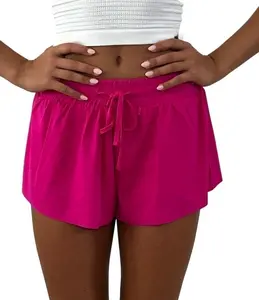 Suzette Collection Fly Away Shorts Juniors with Spandex Liner for Cheer Athletic Gym Teens Casual Clothes