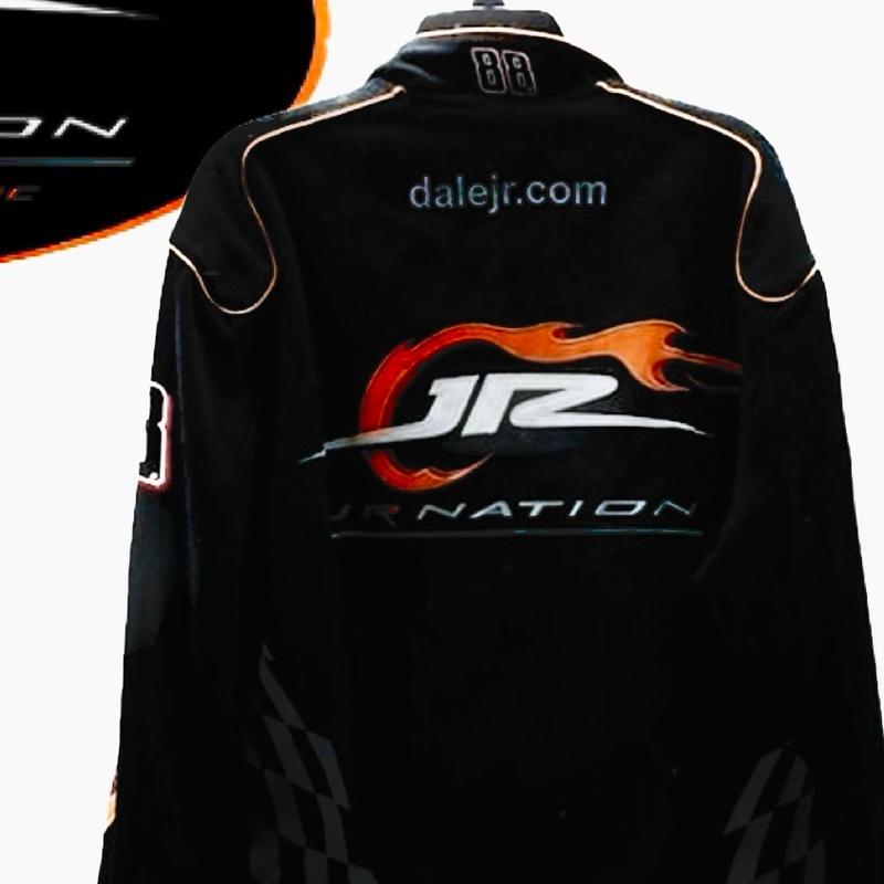 Dale Jr. Nation Flame NASCAR jacket 2011