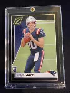 Drake Maye Zenith Rookie Card Black