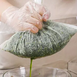 Reusable Mesh Straining Bag, Multipurpose Fine Mesh Straining Bag for Soy Milk & Fruit Juice & Wine Residues, Kitchen Tools for Precise Filtration, Utensils, Kitchen Accessories