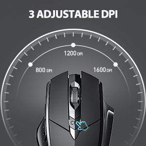 Rechargeable Multi-Device Wireless Bluetooth Mouse Rechargeable Multi-Device Wireless Bluetooth Mouse