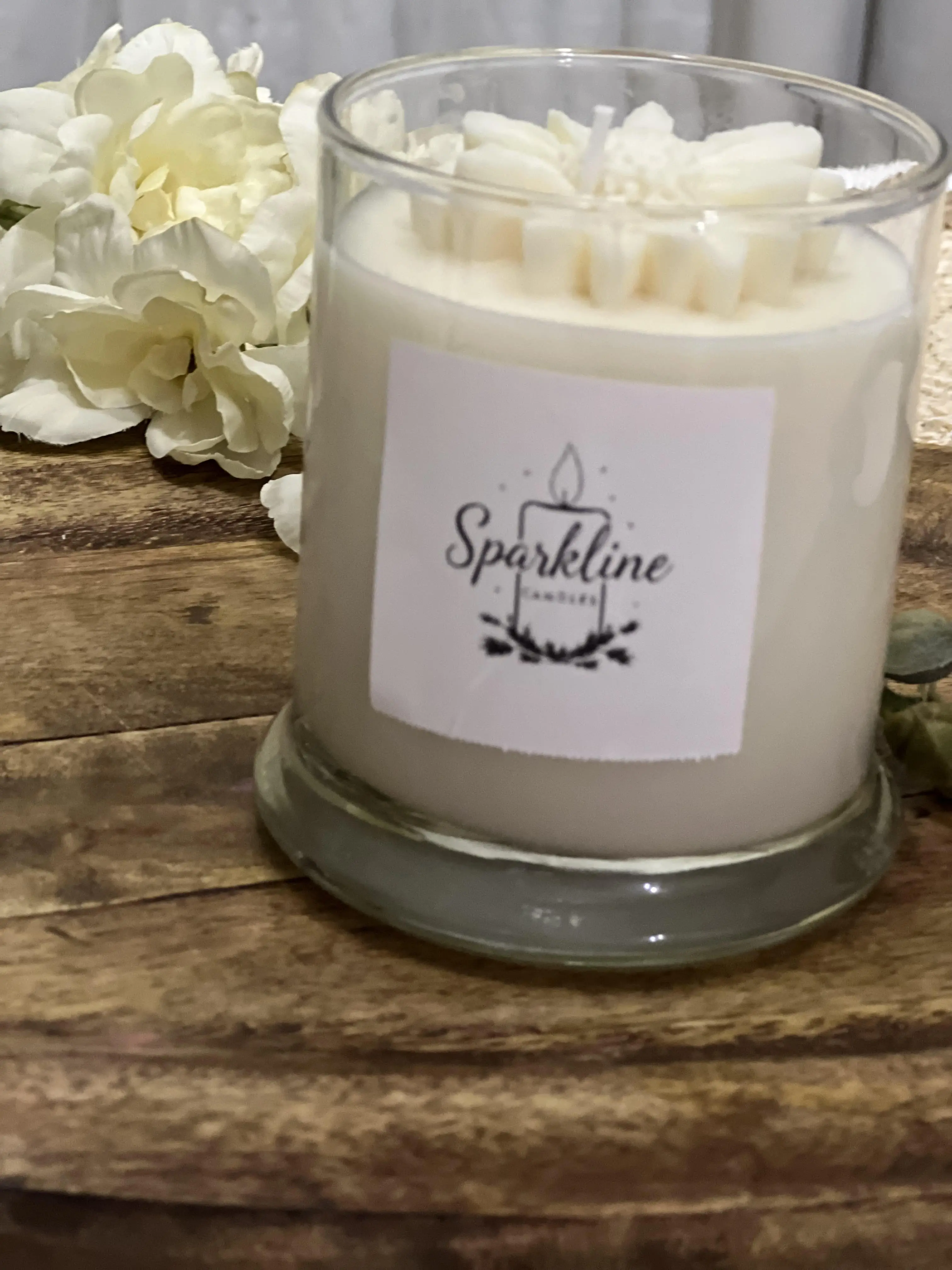 Sparkline Wax, 100% Plant Based Essential Oils - soy candle