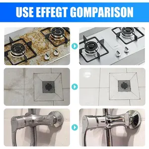 All-purpose Kitchen Pots and Pan Cleaner, Multipurpose Foam Cleaner Spray, Kitchen Bubble Cleaner Spray, Kitchen Grease Cleaner(500ML) Household Cleaning