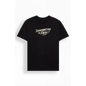 Bricks & Wood Men's Inspiration Is Free T-Shirt - Multicolor