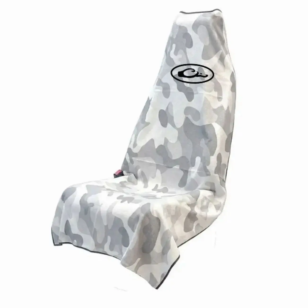Drake Bottomland Camo Fabric Car Seat Cover Towel - Full-Size Quick-Dry Athletic Towel, Outdoor Sweat-Resistant Protector for Hunting, Travel, Gym Use, Car Seat Accessories