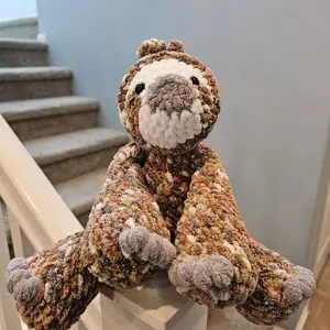 Handmade Crocheted Sloth Snuggler