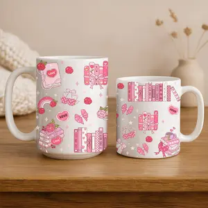 Romance Reader Coffee Mug 11oz 15oz Bookworm Gift for Her