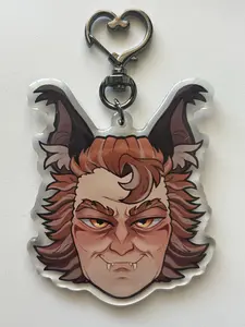 Fox - Epoxy Acrylic Keychain