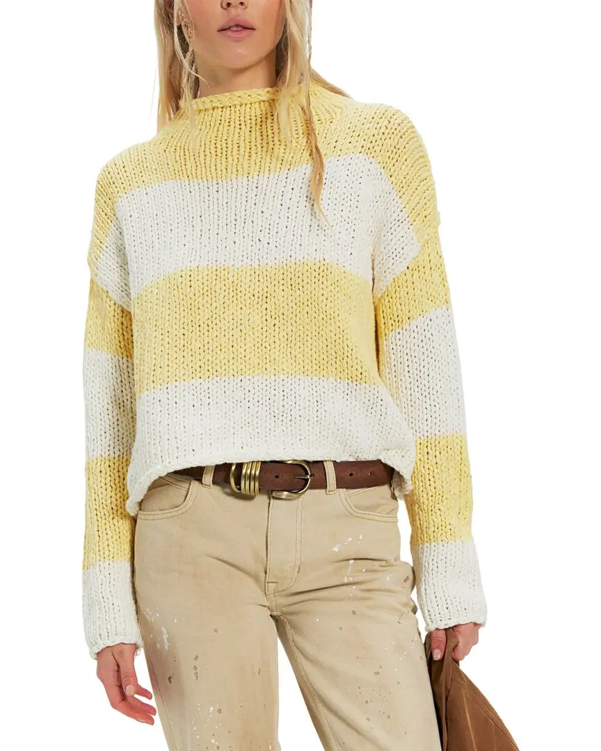 Free People Rugby Stripe Sweater