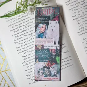 Bride Inspired Collage Bookmark