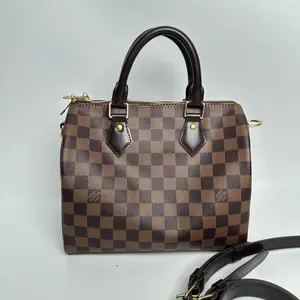 Pre-owned Louis Vuitton canvas Shoulder Bags Speedy25 Damier Ebene 【Senza 2】coupon