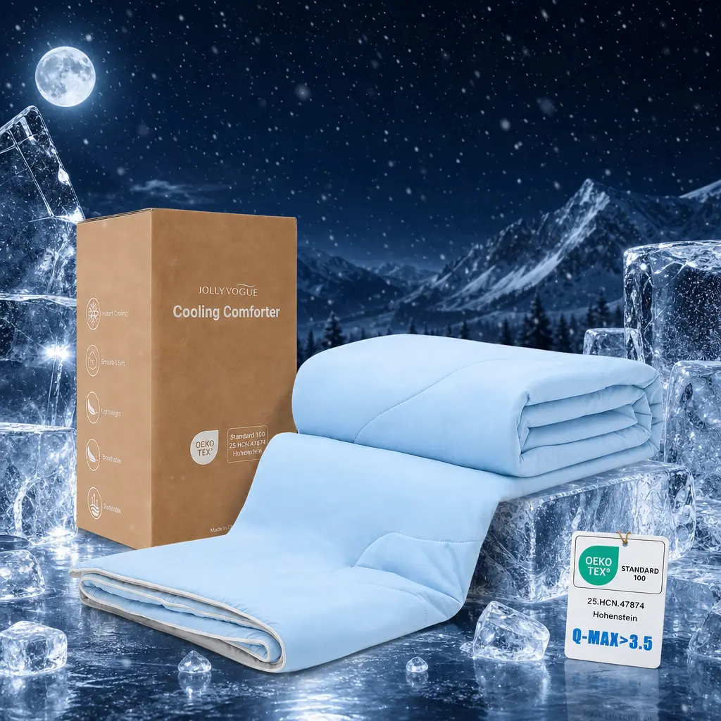 JOLLYVOGUE Summer Cooling Comfort for Hot Sleepers, Ice Cream Blanket,Summervibes,Comfy Bedding,RayonDerived from Bamboo,Breathable Oversized Design, Lightweight, Teenage Bedroom Accessories, Cooling Blanket, available in single and double sizes